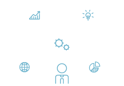 Expert network and global reach illustration